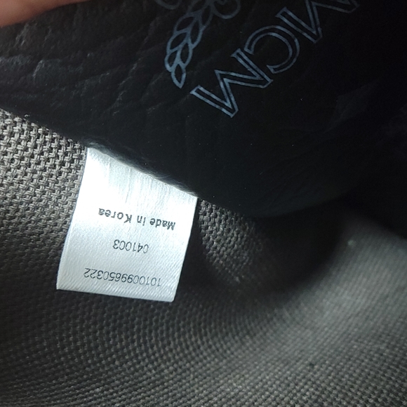 100% Authentic MCM black shopper tote set - Picture 5 of 16